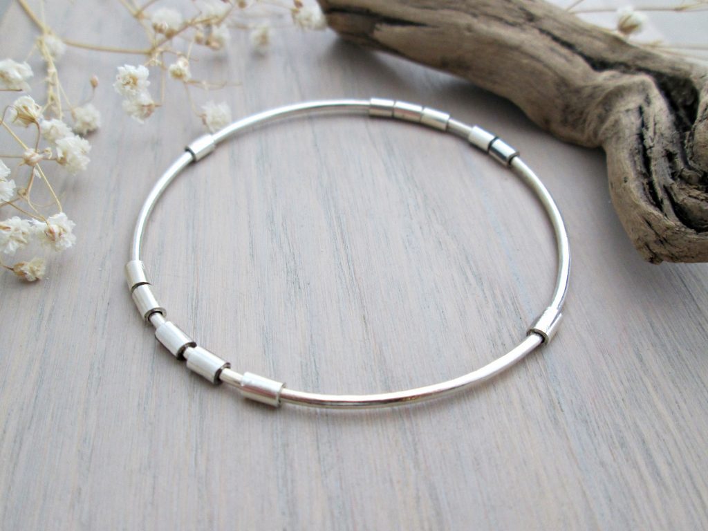 Metanoia | Kinetic Bangle Bracelet | the chestnut forge