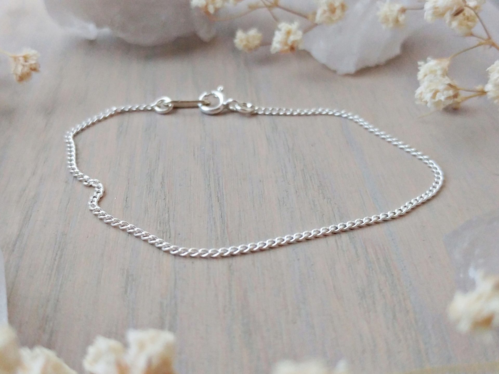 Simple 925 sterling silver bracelet with snake bone double layer design -  Shop happy sheep jewelry Bracelets - Pinkoi